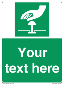 Custom Safe condition: Emergency stop button